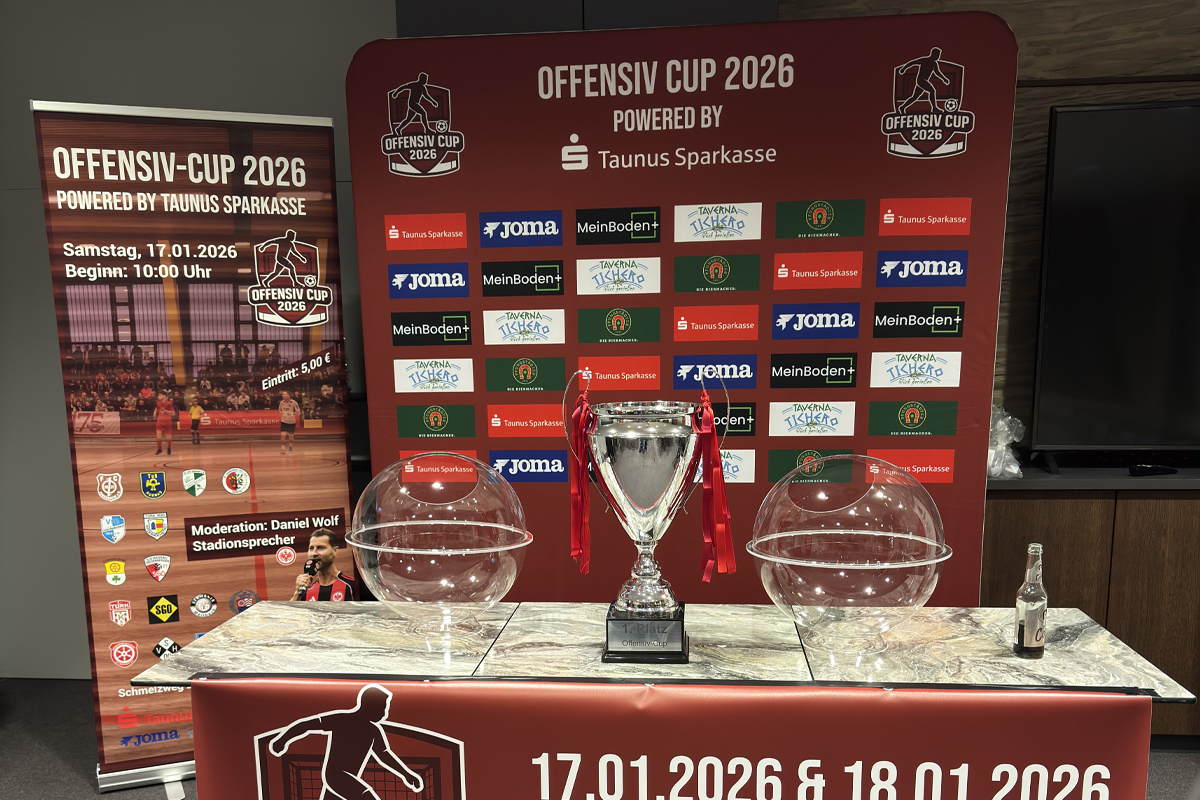 Die Gruppen für den Offensiv-Cup stehen fest